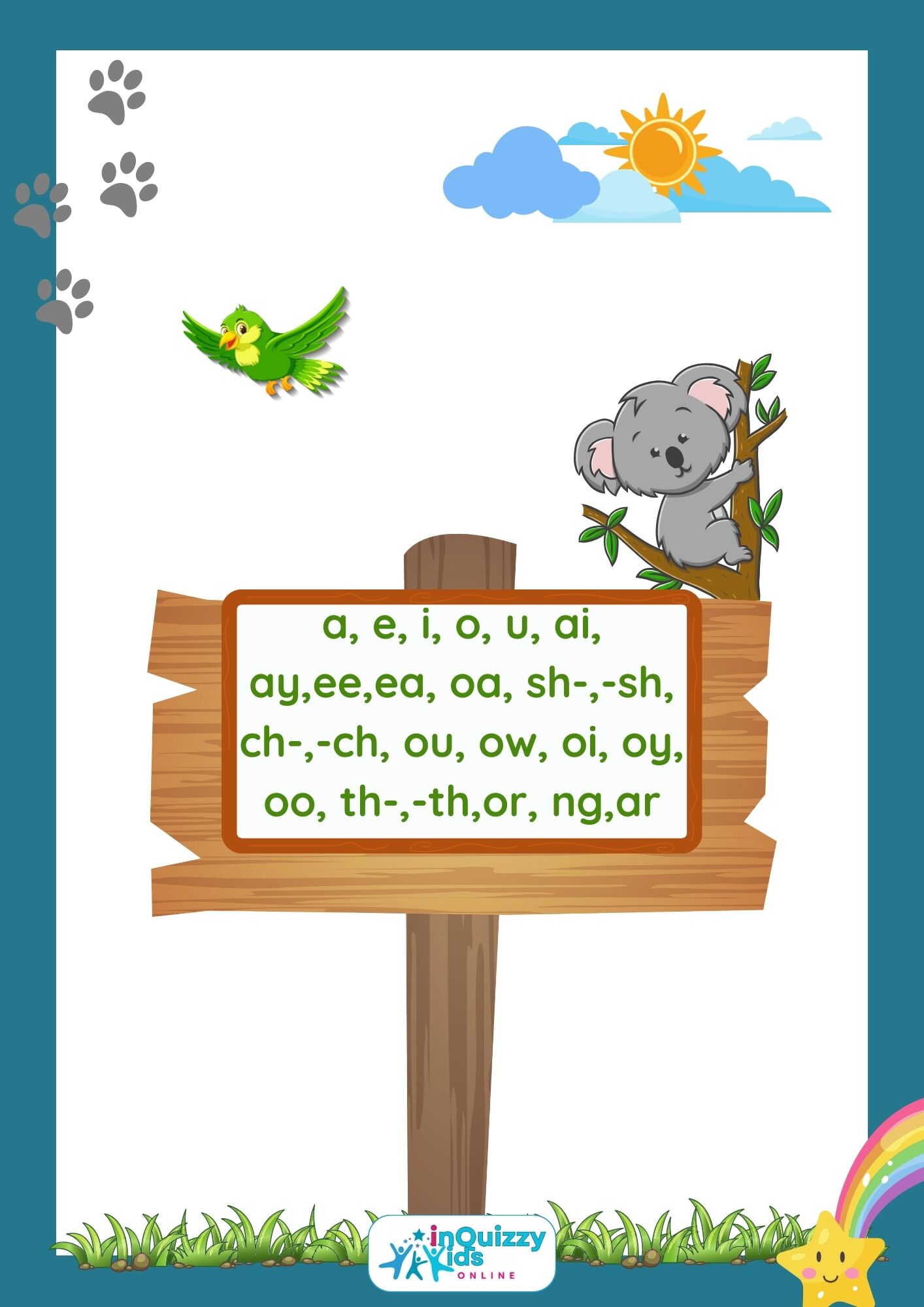 My book of sounds 2nd page