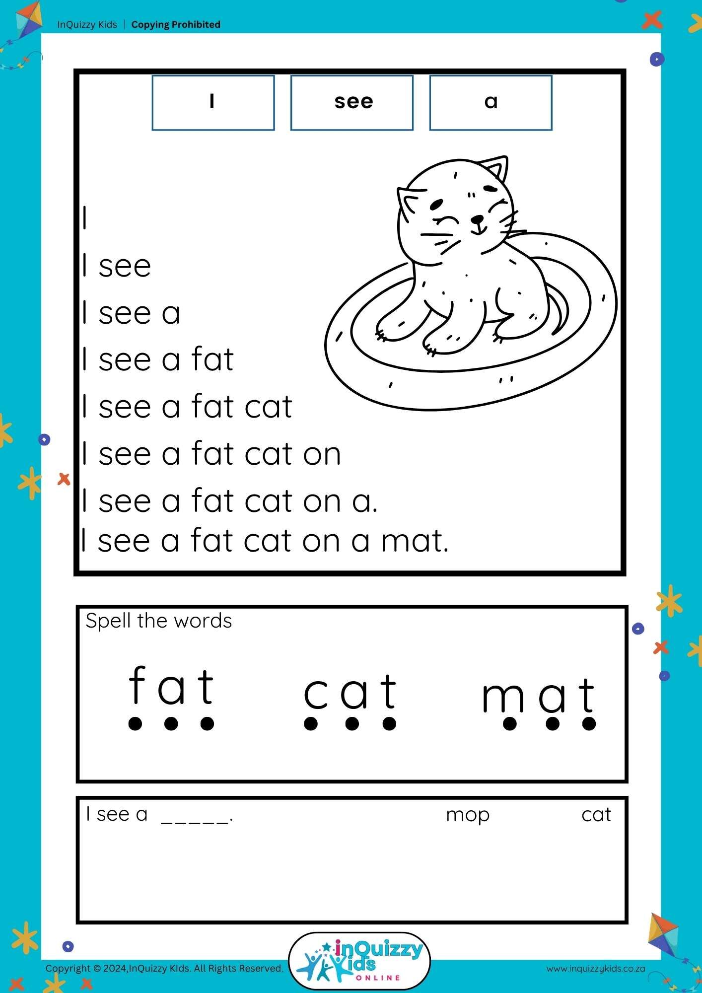 Grade 1 Reading Fluency - English Booklet - Image 2