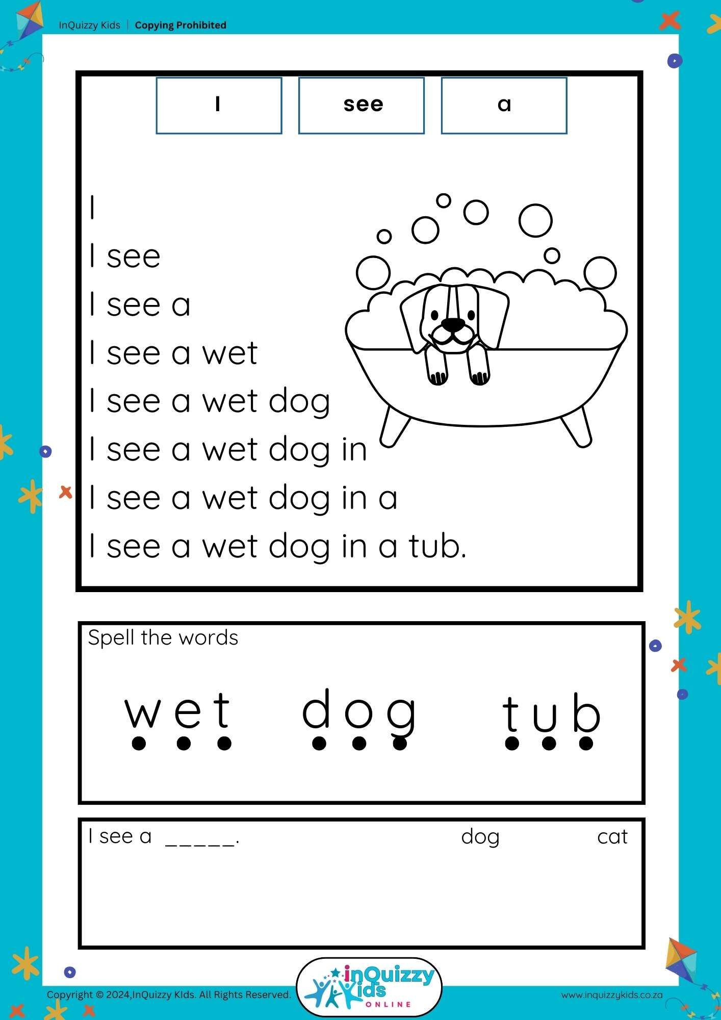 Grade 1 Reading Fluency - English Booklet - Image 3