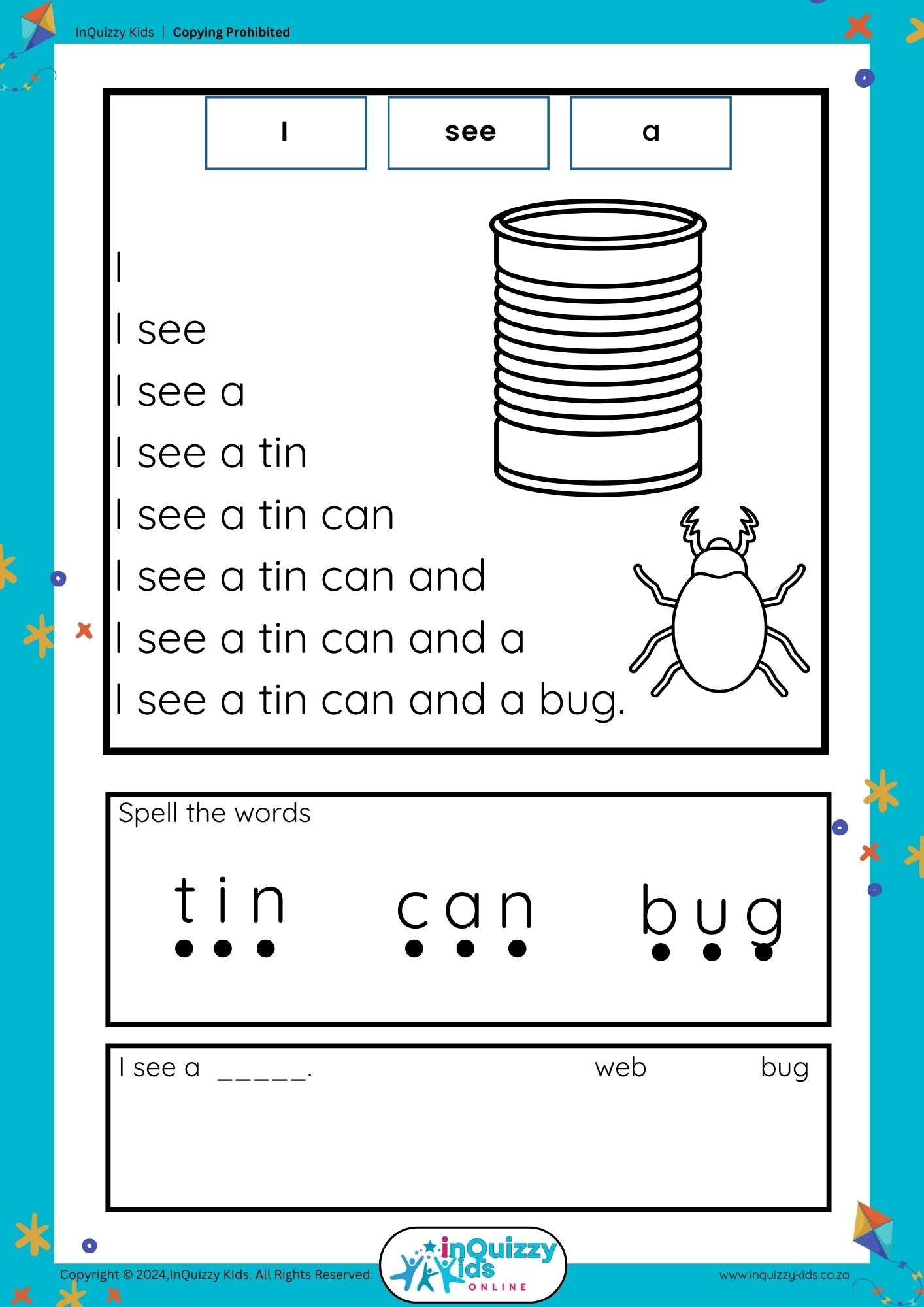 Grade 1 Reading Fluency - English Booklet - Image 4